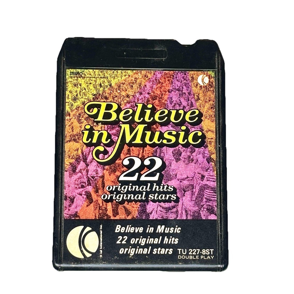 Various / Believe In Music: 22 Original Hits - Vinyl 1972 K-Tel - VG+/VG+